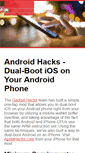 Mobile Screenshot of androidhacks.com